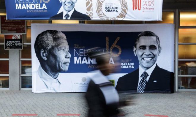 Barack Obama delivers 2018 Nelson Mandela lecture