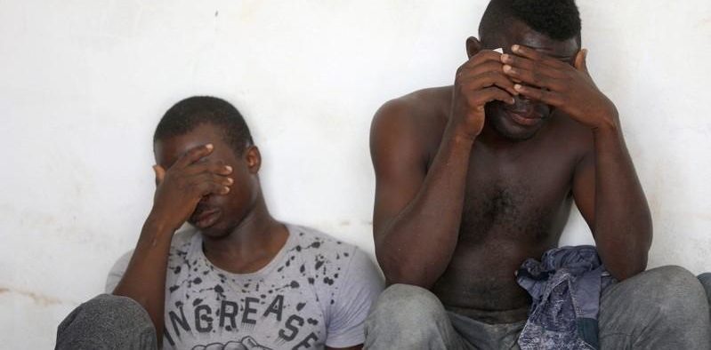Eight migrants found dead in lorry container in western Libya