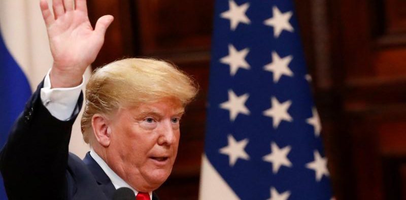 Trump, after Helsinki summit, says he has confidence in U.S. intelligence