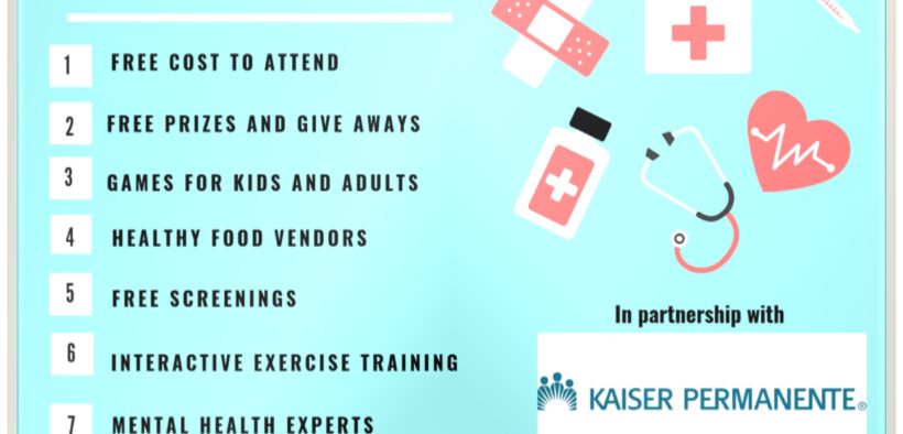 Community Health Fair Hosted by the Coalition of 100 Black Women, Los Angeles Chapter