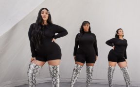 Nadia Aboulhosn's Fashion To Figure Collab Features Thigh-High, Plus-Size Boots