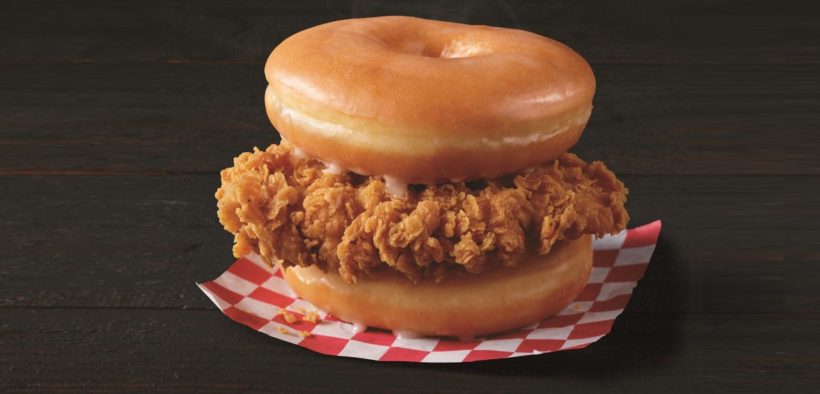 KFC Unleashes Fried Chicken Sandwich With Glazed Donut Bun