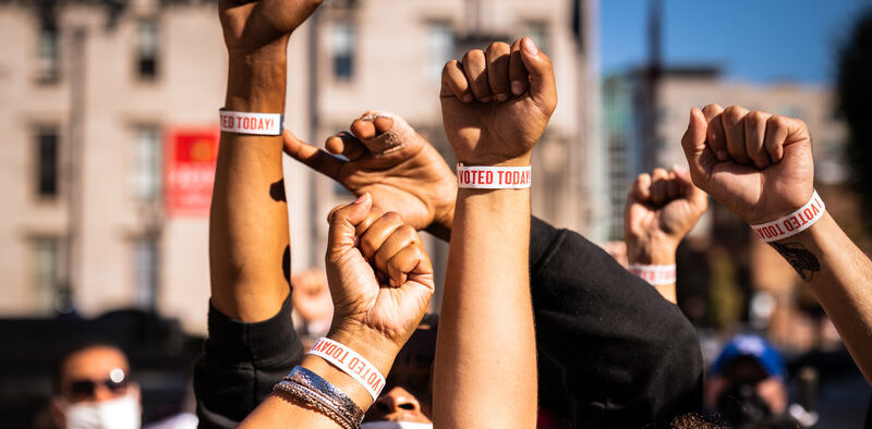 Black And Latino Voters Flooded With Disinformation In Election's Final Days