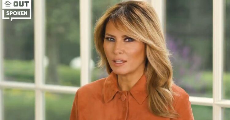 Melania Trump Films Dishonest Video Claiming Husband Is Pro-Gay