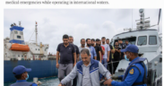 AI-generated image: 40 Iranian sailors saved off Sri Lanka after health crisis at sea