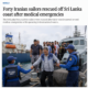 AI-generated image: 40 Iranian sailors saved off Sri Lanka after health crisis at sea