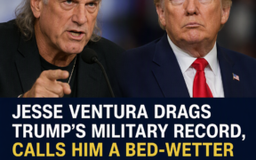 AI-generated image: Jesse Ventura drags Trump’s military record, calls him a bed-wetter