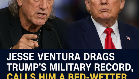 AI-generated image: Jesse Ventura drags Trump’s military record, calls him a bed-wetter