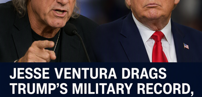 AI-generated image: Jesse Ventura drags Trump’s military record, calls him a bed-wetter