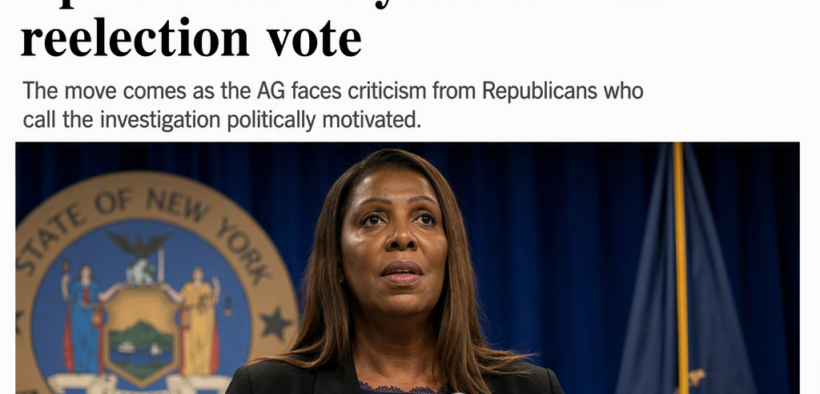 AI-generated image: Letitia James is bringing in outside counsel for the Cornell 7 probe nine days before her reelection vote