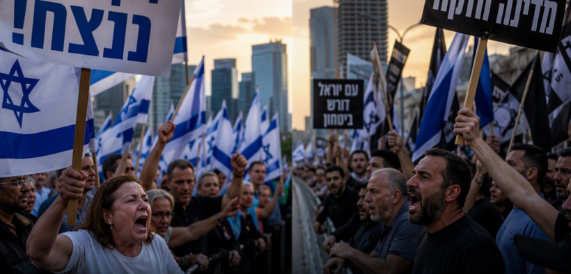 AI-generated image: Israel heads to the polls, but unity isn’t on the ballot