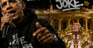 AI-generated image: Obama: Trump turned the White House into a gold-plated joke