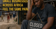 AI-generated image: Employee theft shut my shop. Small businesses across Africa feel the same pain.