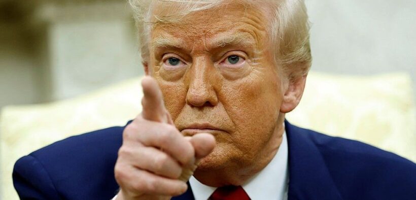 Trump loses his cool, yells at reporter who pressed him on dodging questions